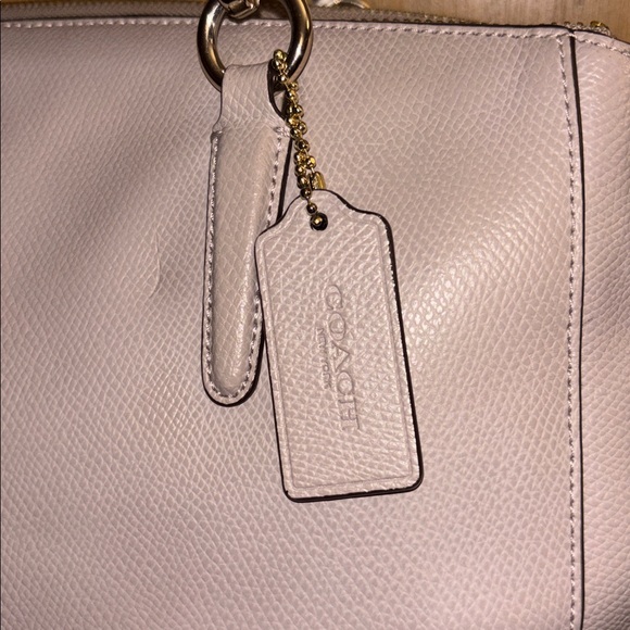 Coach Christie Carryall F36606 Leather Shoulder Bag with Gold Accents - Picture 6 of 13